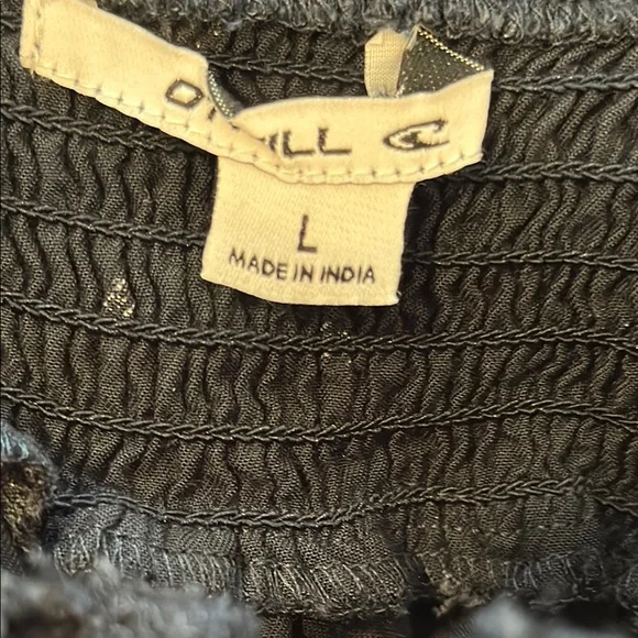 O’Neill Navy faux Wrap Romper with tie waist - Picture 10 of 11